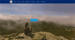 Desktop Screenshot of dallasdogshow.com