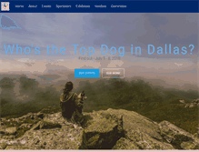 Tablet Screenshot of dallasdogshow.com